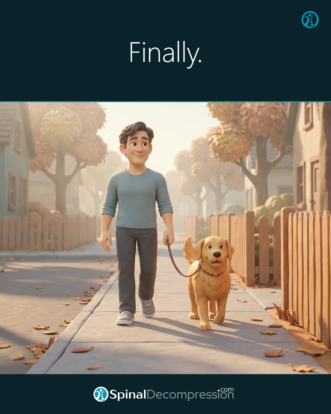 Finally.